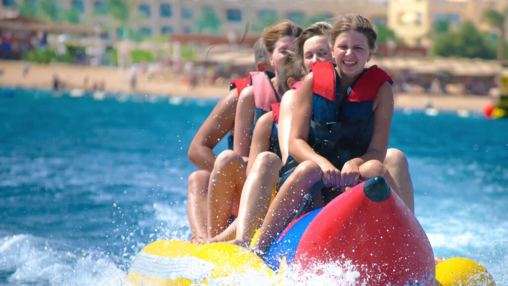 Banana watersport in Rethymno